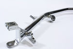Bullrider/Storm Style Chromed Drop Mount Front Axle